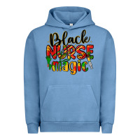 Pigment Pebble Blue black nurse magic Urban Hoodie - LillyAllenDesigns