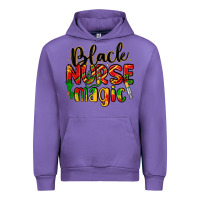 Black Nurse Magic Urban Hoodie | Teevron