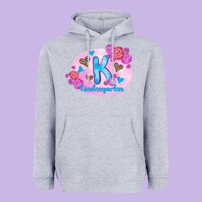 Back To School Flowers Kindergarten 3200x2400 Heavyweight Hoodie Designed By Adodesignshop