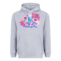 Heather Grey back to school flowers kindergarten 3200x2400 Heavyweight Hoodie - AdoDesignShop