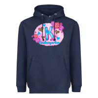 Navy back to school flowers kindergarten 3200x2400 Heavyweight Hoodie - AdoDesignShop