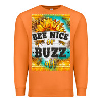 Carrot bee nice or buzz off Premium Sweatshirt - LillyAllenDesigns