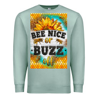Seafoam bee nice or buzz off Premium Sweatshirt - LillyAllenDesigns