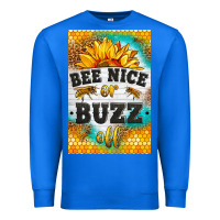 True Royal bee nice or buzz off Premium Sweatshirt - LillyAllenDesigns