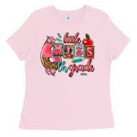 Bubblegum Pink little miss 6 th grade Ladies Tee - AdoDesignShop