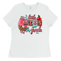 White little miss 6 th grade Ladies Tee - AdoDesignShop