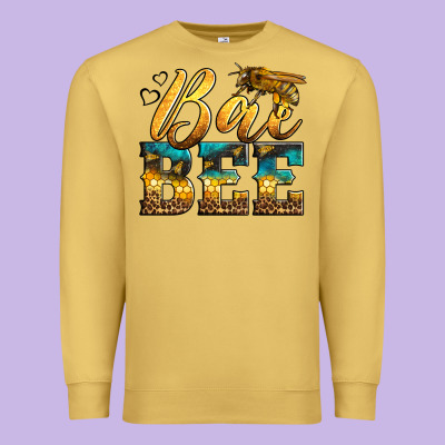 Western Queen Bee Premium Sweatshirt Designed By Lillyallendesigns