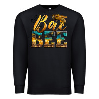 Black Western Queen Bee Premium Sweatshirt - LillyAllenDesigns