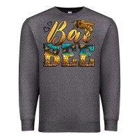 Charcoal Heather Western Queen Bee Premium Sweatshirt - LillyAllenDesigns
