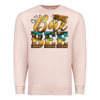 Pale Pink Western Queen Bee Premium Sweatshirt - LillyAllenDesigns