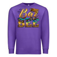 Purple Western Queen Bee Premium Sweatshirt - LillyAllenDesigns