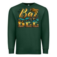 Sports Green Western Queen Bee Premium Sweatshirt - LillyAllenDesigns