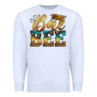 White Western Queen Bee Premium Sweatshirt - LillyAllenDesigns