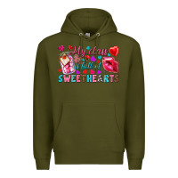 Army Green my class is full of sweethearts Premium Hoodie - NancyCooperArtShop