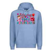 Colony Blue my class is full of sweethearts Premium Hoodie - NancyCooperArtShop