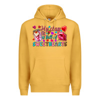 Mustard my class is full of sweethearts Premium Hoodie - NancyCooperArtShop
