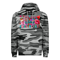 Slate Camo my class is full of sweethearts Premium Hoodie - NancyCooperArtShop