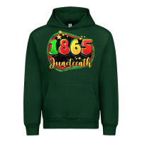 Forest Green 1865 juneteenth Urban Hoodie - LillyAllenDesigns