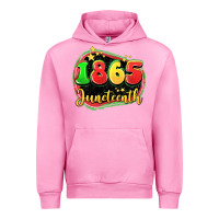 Fuchsia Pink 1865 juneteenth Urban Hoodie - LillyAllenDesigns