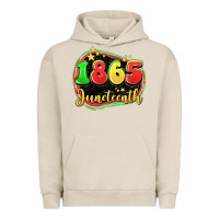 Pigment French Oak 1865 juneteenth Urban Hoodie - LillyAllenDesigns