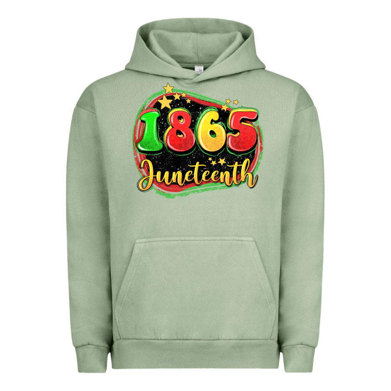 1865 Juneteenth Urban Hoodie by LillyAllenDesigns | Teevron