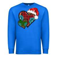 True Royal Christmas heart gemstones leopard Premium Sweatshirt - BarkalooDesign