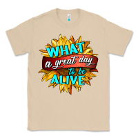 Mushroom what a great day to be alive Classic Tee - HRA Design Shop