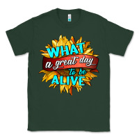 Sports Green what a great day to be alive Classic Tee - HRA Design Shop