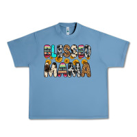 Pebble Blue blessed mama Urban Heavy Tee - Zillion Design Studio