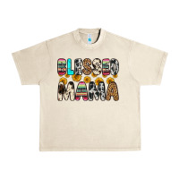 Sandshell blessed mama Urban Heavy Tee - Zillion Design Studio