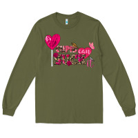 Army Green cupid can suck it valentine's day Long Sleeve Tee - FaDigitalArtStudio