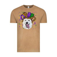 Vintage Camel mardi gras hat  white shepherd Vintage Tee - RanaPortraitStore