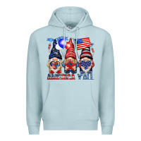 Blue Mist America yall Premium Hoodie - NancyCooperArtShop