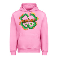 Fuchsia Pink teacher st patricks day Urban Hoodie - LillyAllenDesigns