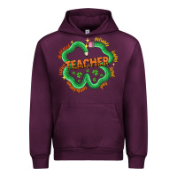 Mauve Wine teacher st patricks day Urban Hoodie - LillyAllenDesigns