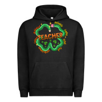 Pigment Black teacher st patricks day Urban Hoodie - LillyAllenDesigns