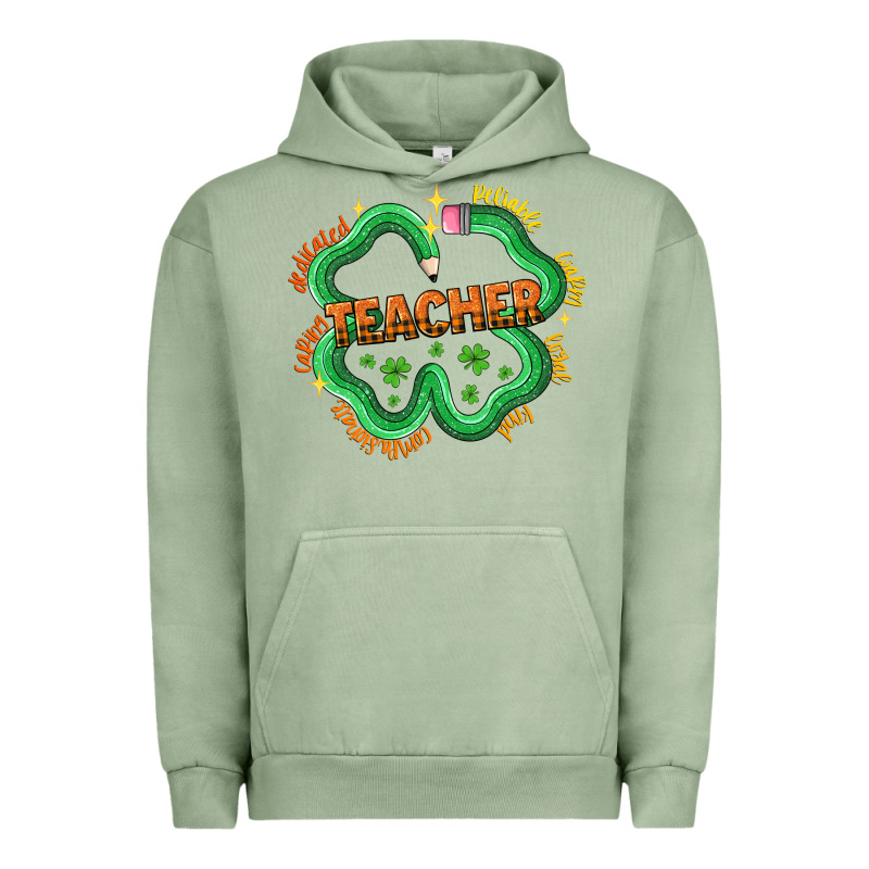 Teacher St Patricks Day Urban Hoodie by LillyAllenDesigns | Teevron