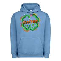 Pigment Pebble Blue teacher st patricks day Urban Hoodie - LillyAllenDesigns