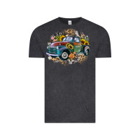 Vintage Black vintage truck western Vintage Tee - Zillion Design Studio