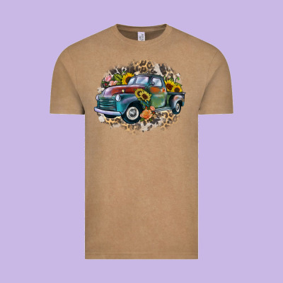 Vintage Truck Western Vintage Tee Designed By Zillion Design Studio