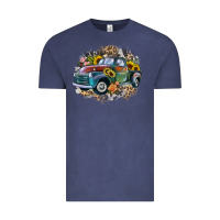 Vintage Denim vintage truck western Vintage Tee - Zillion Design Studio