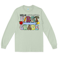 Matcha hellofirstgrade Long Sleeve Tee - CowhideDigitalArt
