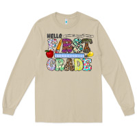 Mushroom hellofirstgrade Long Sleeve Tee - CowhideDigitalArt