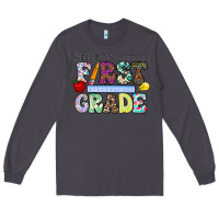 Smoke hellofirstgrade Long Sleeve Tee - CowhideDigitalArt