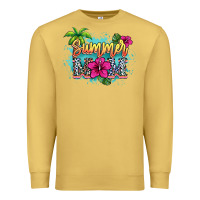 Antique Gold summer mom Premium Sweatshirt - NancyCooperArtShop