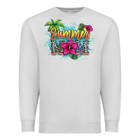 Dove Grey summer mom Premium Sweatshirt - NancyCooperArtShop