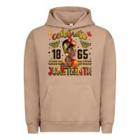 Pigment Burro celebrate 1865 juneteenth with black woman Urban Hoodie - LillyAllenDesigns