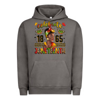 Pigment Tornado celebrate 1865 juneteenth with black woman Urban Hoodie - LillyAllenDesigns
