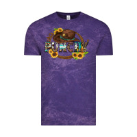 Cloud Purple punchy Vintage Tee - Zillion Design Studio