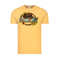 Vintage Mustard punchy Vintage Tee - Zillion Design Studio